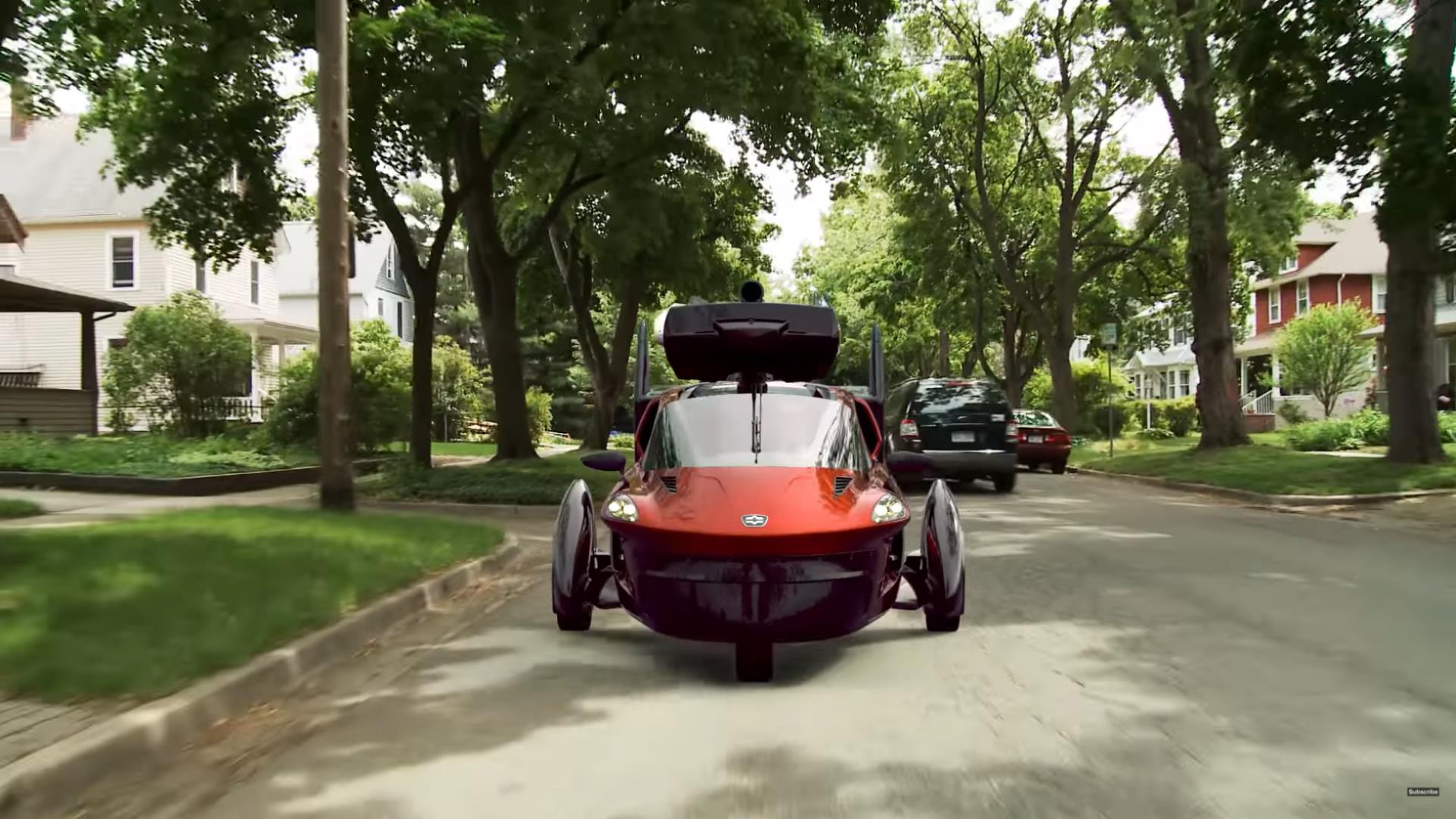 팔-브이 세계최초 비행차 생산모델 공개