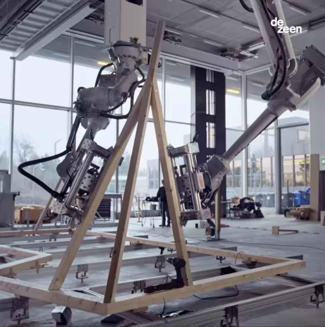 취리히연방공대 로봇을 활용한 목재건축의 신기술 개발