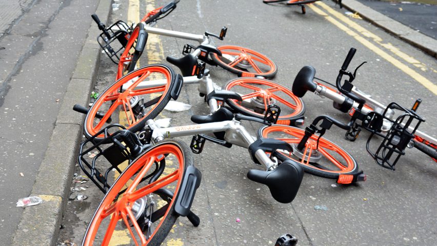 모바이크, 도난과 파손으로 맨체스터서 공유자전거 철수
