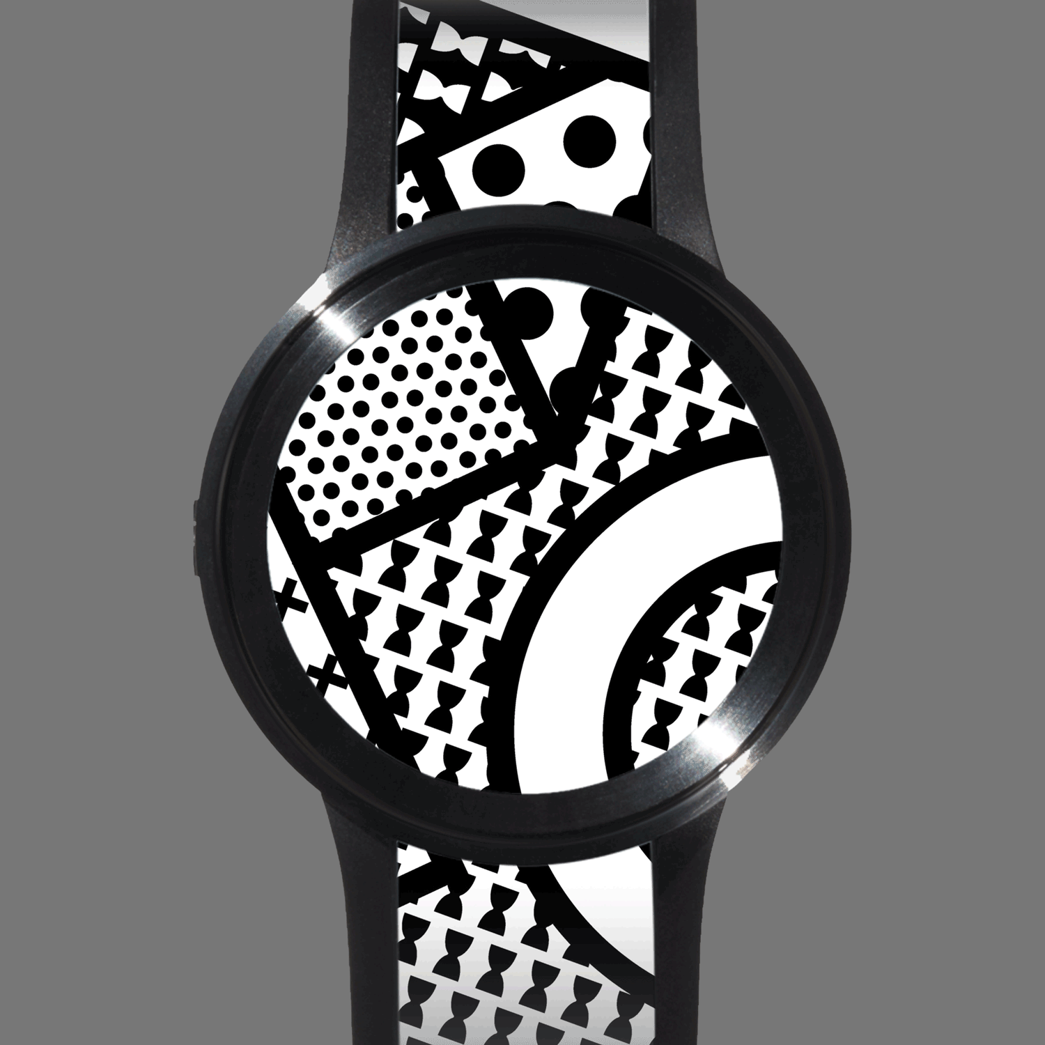 버튼누르면 디자인바뀌는 소니의 e-페이퍼 손목시계