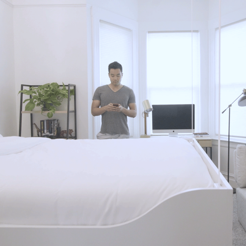 AI가 관리해 주는 자동식 천장가구