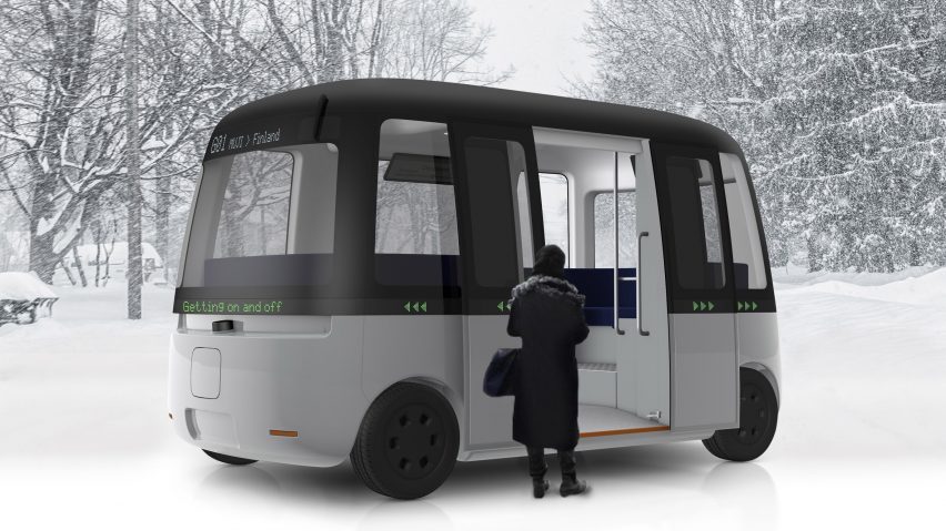 무지의 “친근한” 자율주행 셔틀버스, 핀란드 도심 달린다