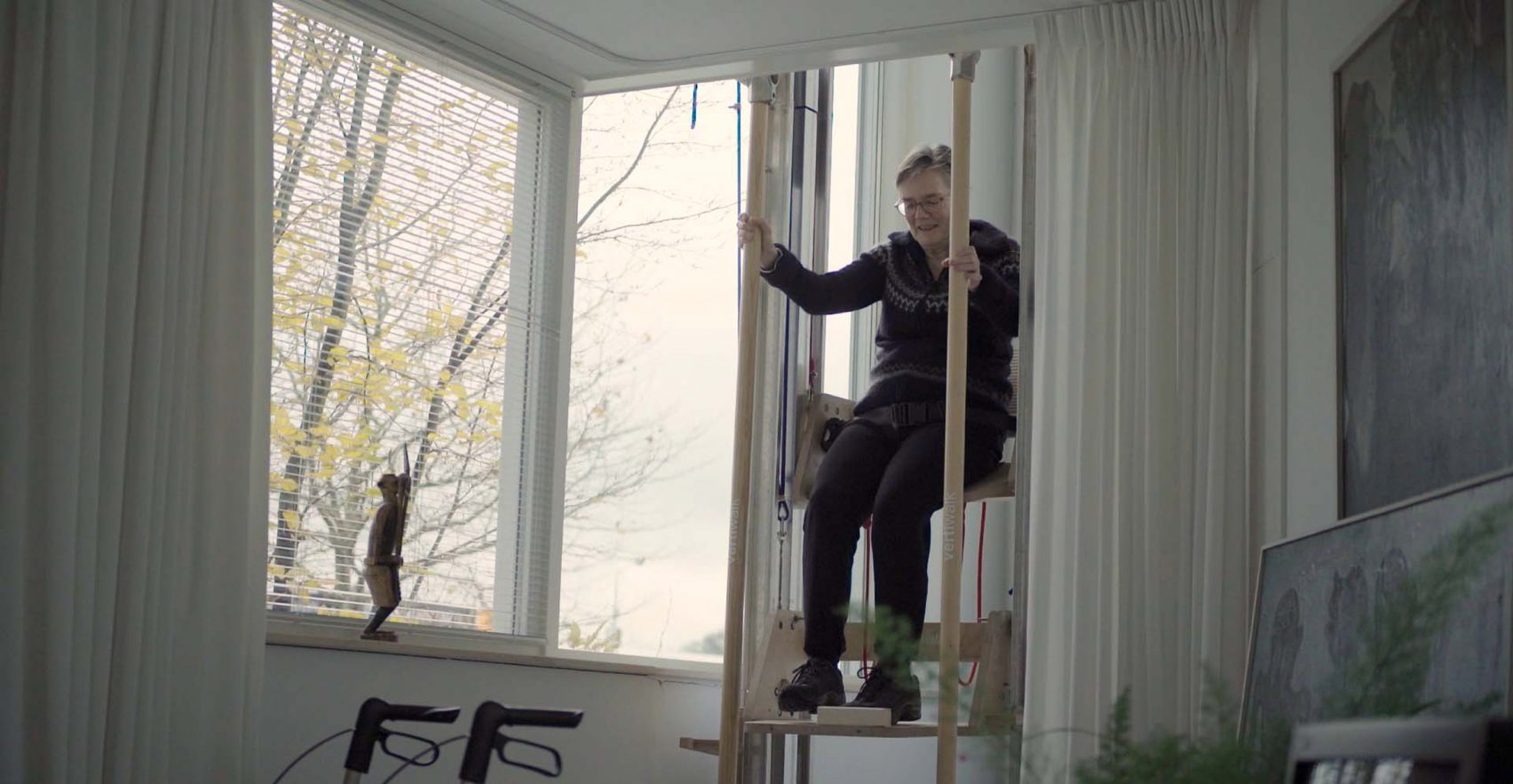 장애인의 층간이동을 돕는 수동식 워킹시스템, 버티워크