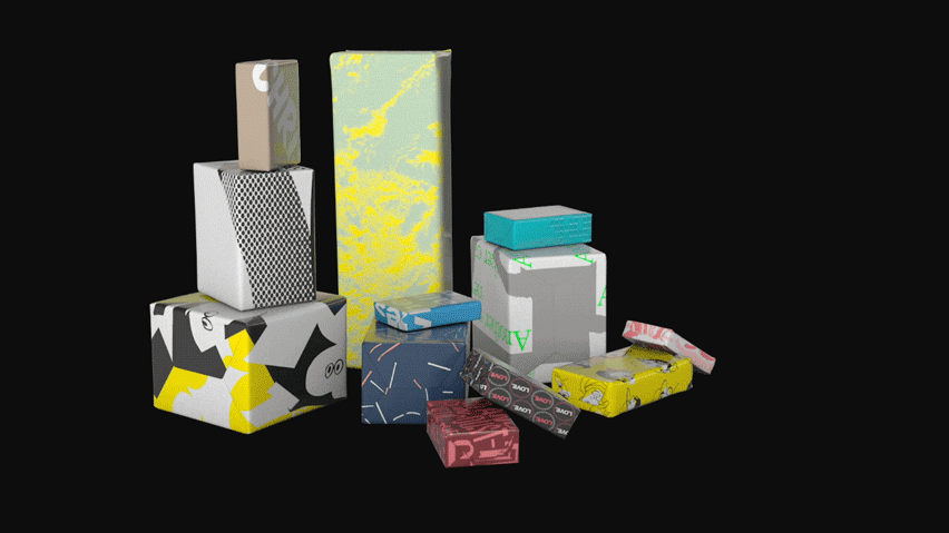 노숙자들을 돕기위해 디자이너들이 제작한 크리스마스 포장지