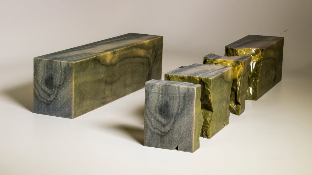 복셀기법으로 속까지 진짜 같은 3D 프린팅 우드 블록 만든다