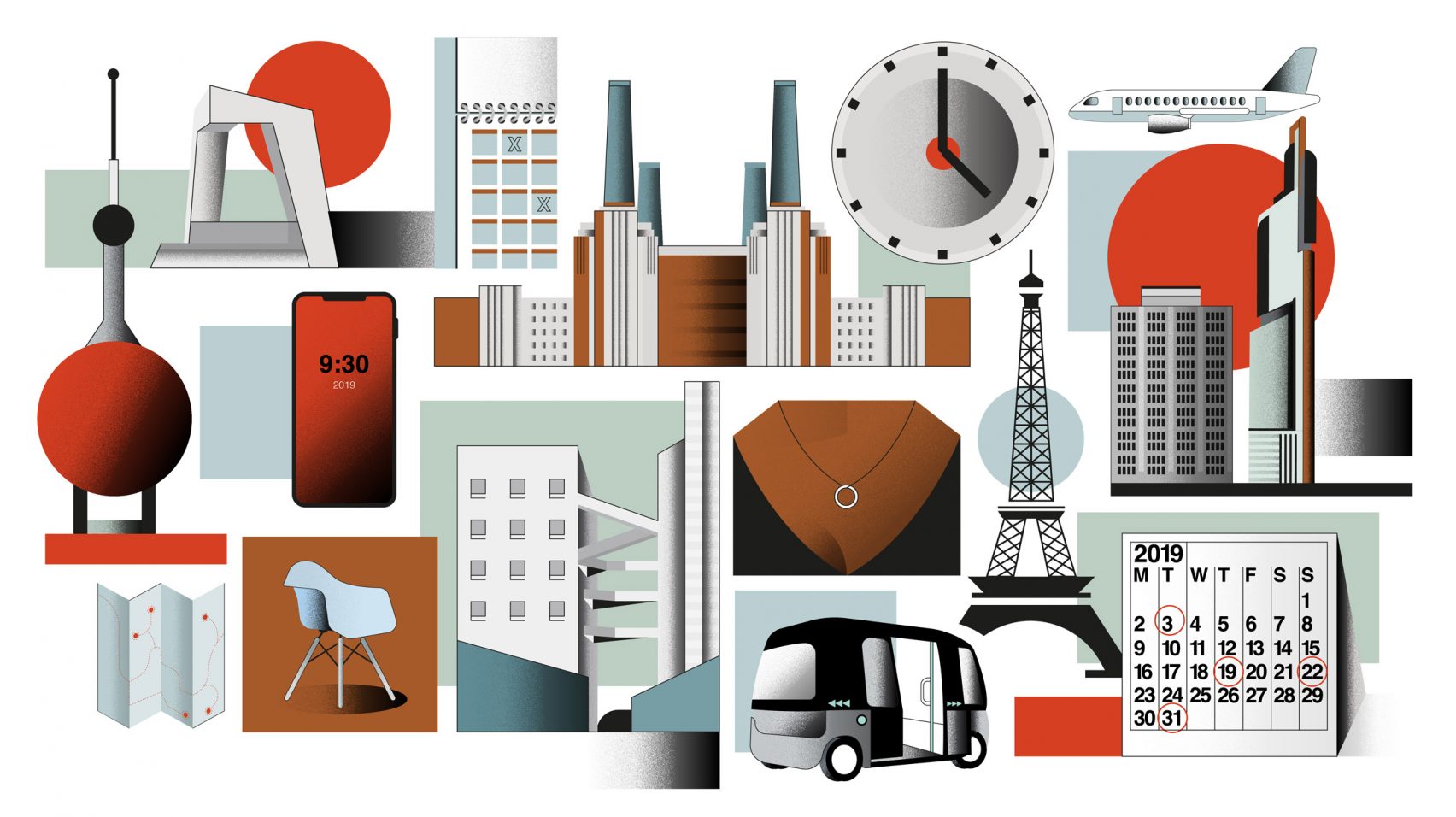 2019년 건축/디자인/기술분야 주요 행사일정: 7-8월