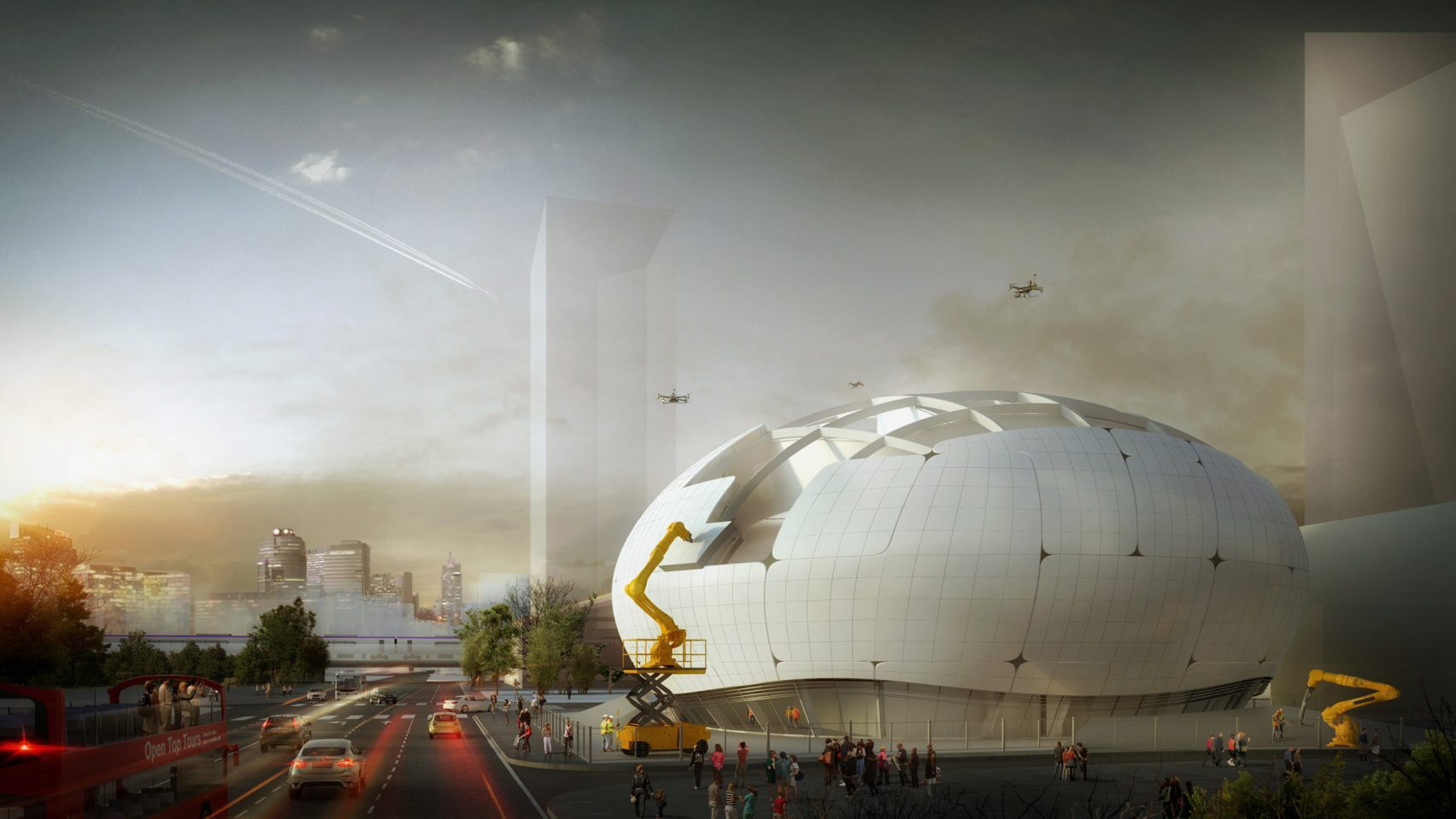 서울 로봇과학박물관, 로봇과 드론 이용해 짓는다