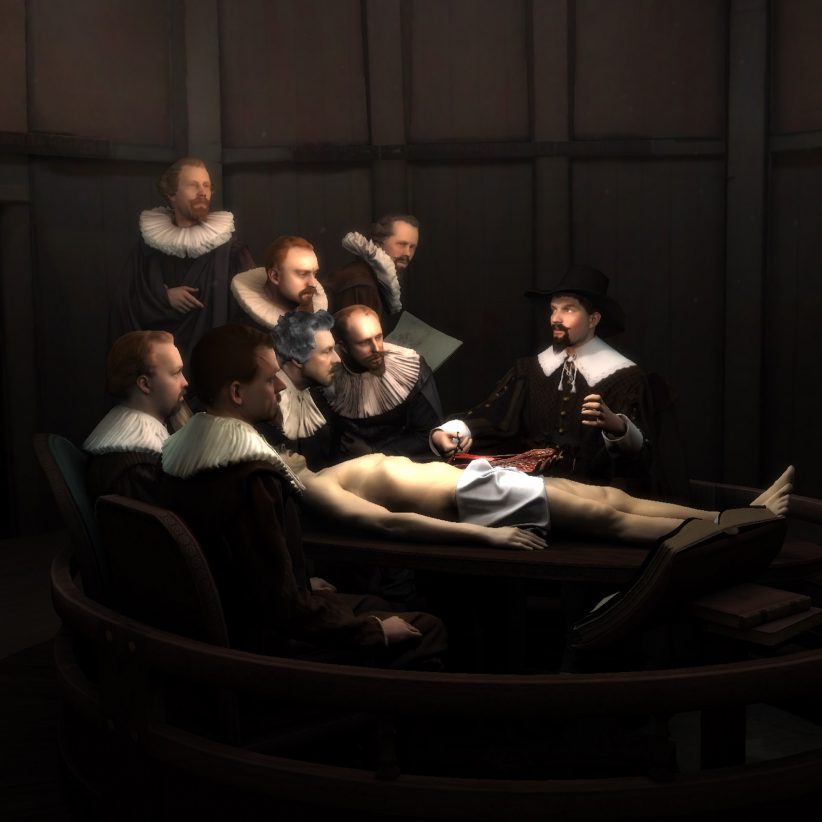 증강현실을 통해 렘브란트 그림속으로 들어가다