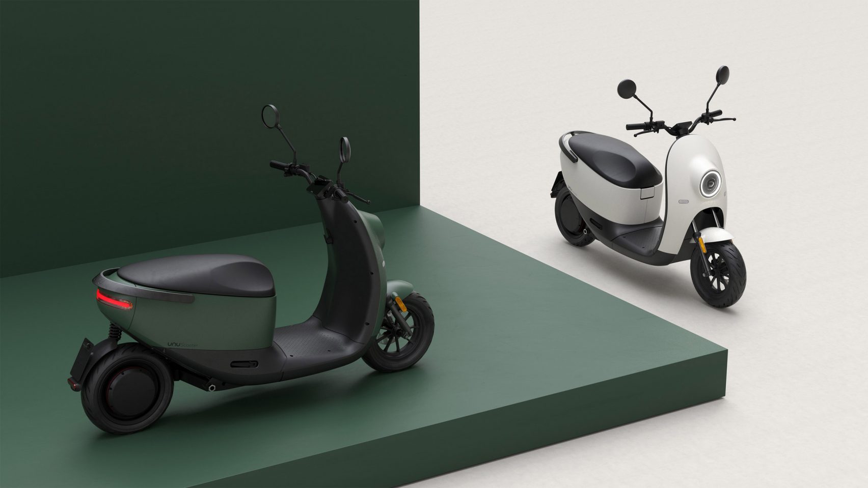 공유를 위한 스마트기능 탑재한 우누의 네트워킹 스쿠터