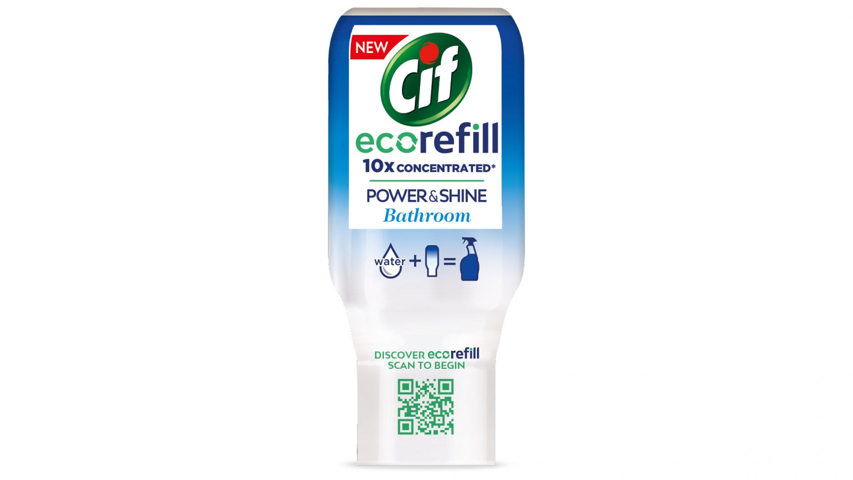 일회용 플라스틱 사용 줄이는 유니레버 Cif 에코리필 세제