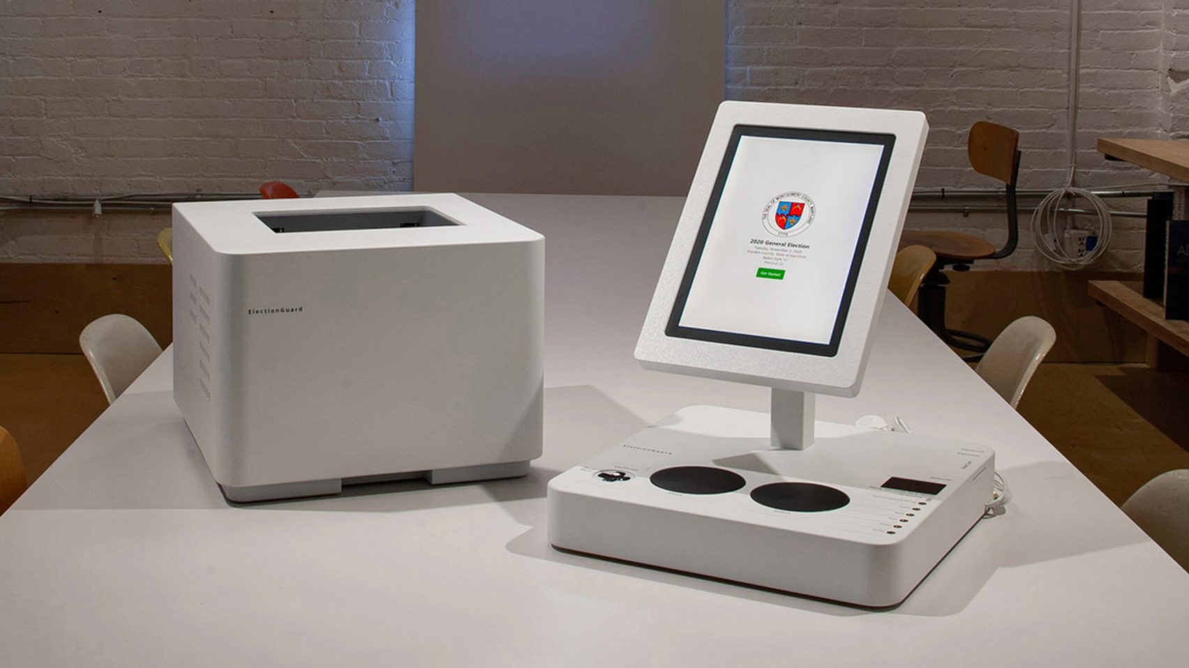 터커 비에마이스터, 투표보안을 위한 일렉션가드 투표기 디자인