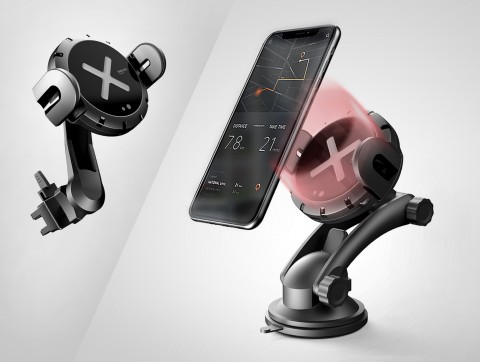 매틴, 15W 올인원 AWC100 차량용 무선충전거치대 출시