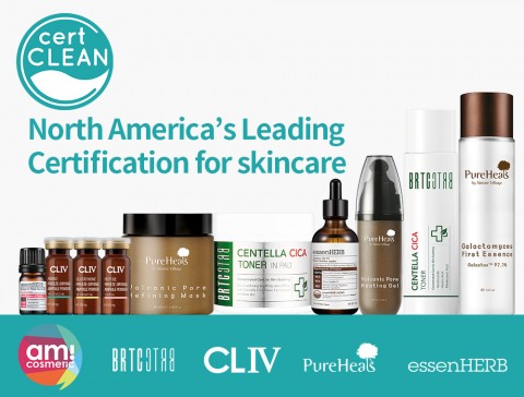 ‘클린 뷰티’ 착한 화장품 열풍…아미코스메틱, 총 37종의 제품 캐나다 Cert Clean 인증 획득