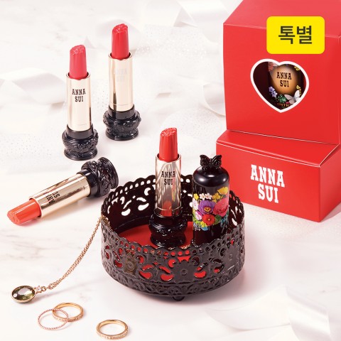안나수이, 베스트셀러 ‘꽃 립스틱 특별 세트’ 행사 진행