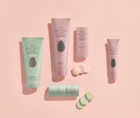 LG생활건강 더페이스샵, 제주 화산토 클렌징 라인 리뉴얼 출시