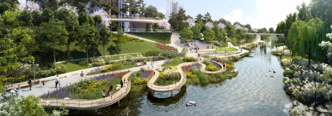 삼성물산, 반포3주구에 축구장 3배 크기 자연 숲 조성 계획