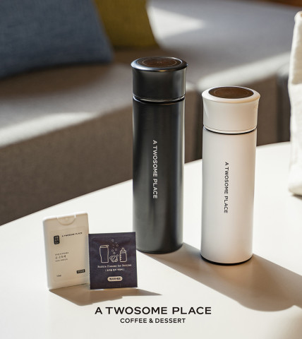 투썸플레이스, 손 소독제 및 텀블러 세정제 선보여