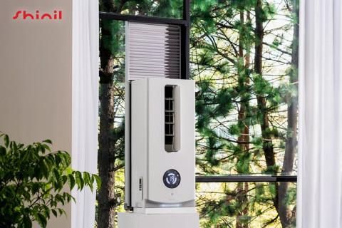 신일, ‘창문형 에어컨’ 롯데홈쇼핑에서 첫 공개