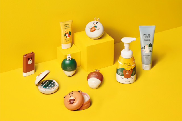 LG생활건강, 더페이스샵 ‘숲 속 친구들’ 리미티드 에디션 출시