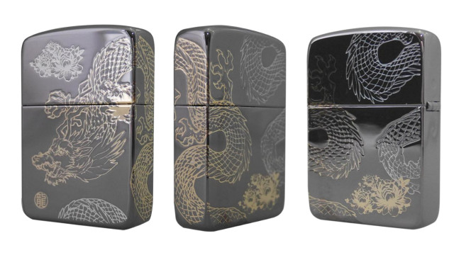 지포, ‘드래곤 플라워’ 라이터 4종 출시