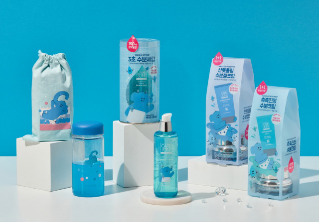 LG생활건강, 케어존X나봉 작가 ‘노르데나우 워터 라인 끼리 컬래버레이션’ 출시