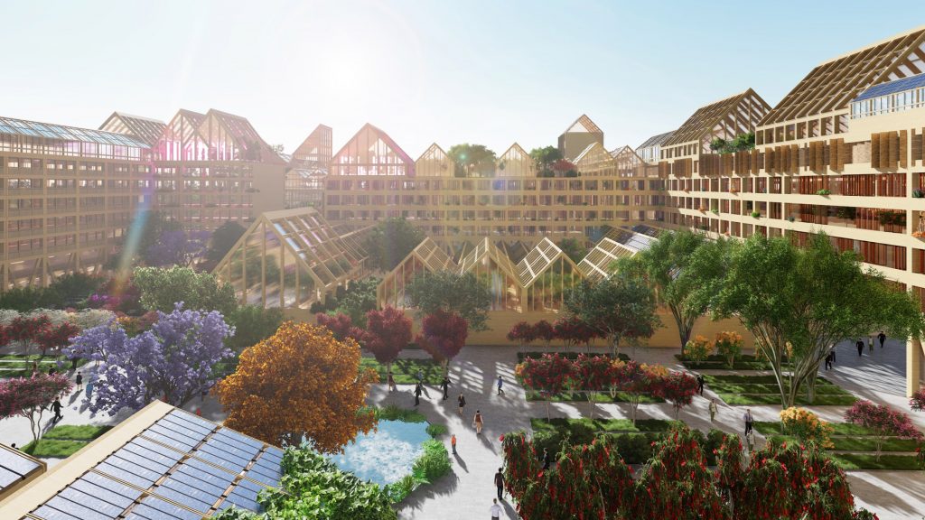 자급자족도시 꿈꾸는 중국 슝안신지구 포스트코로나 주택단지