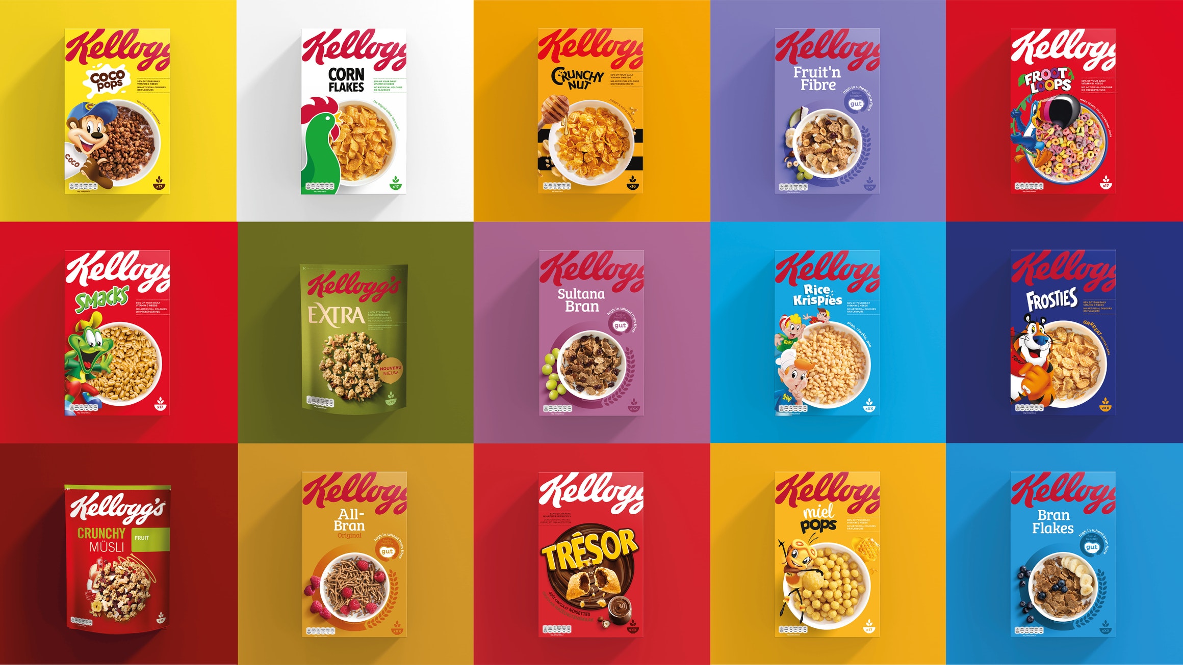 Kellogg's 브랜드의 100년만의 변화 Reclaming iconic status