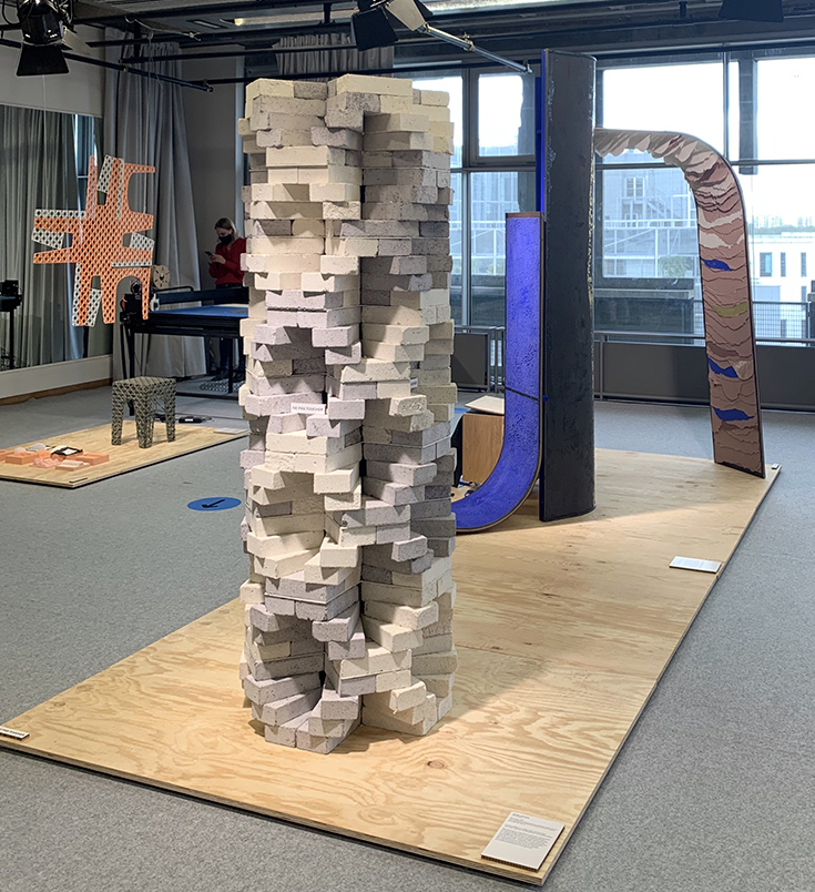 건축 에코 자재, 조개 껍질로 만든 벽돌을 개발한 hors-studio가 2020년 파리 디자인 그랑프리 수상