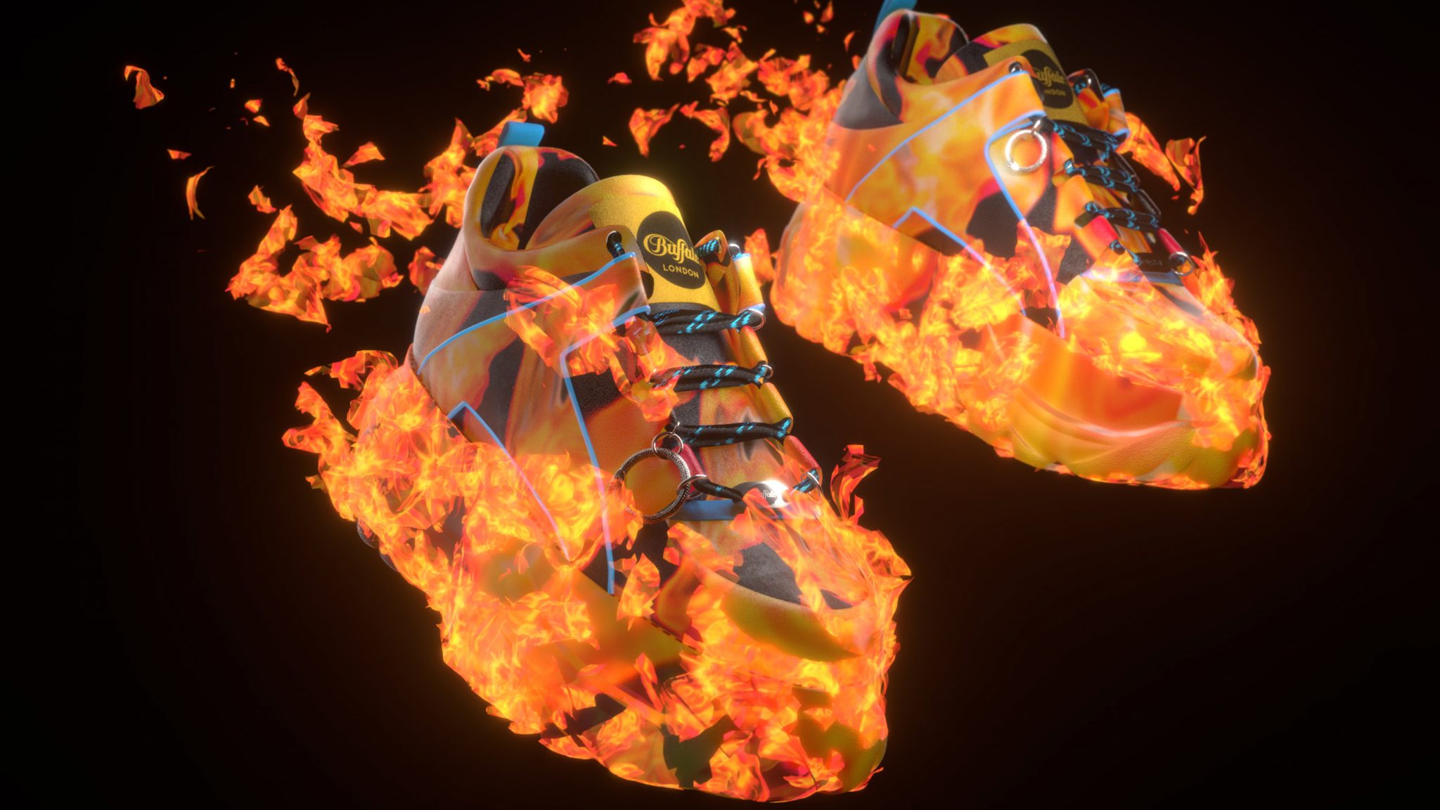 버팔로 런던, 첫 디지털전용 운동화 출시