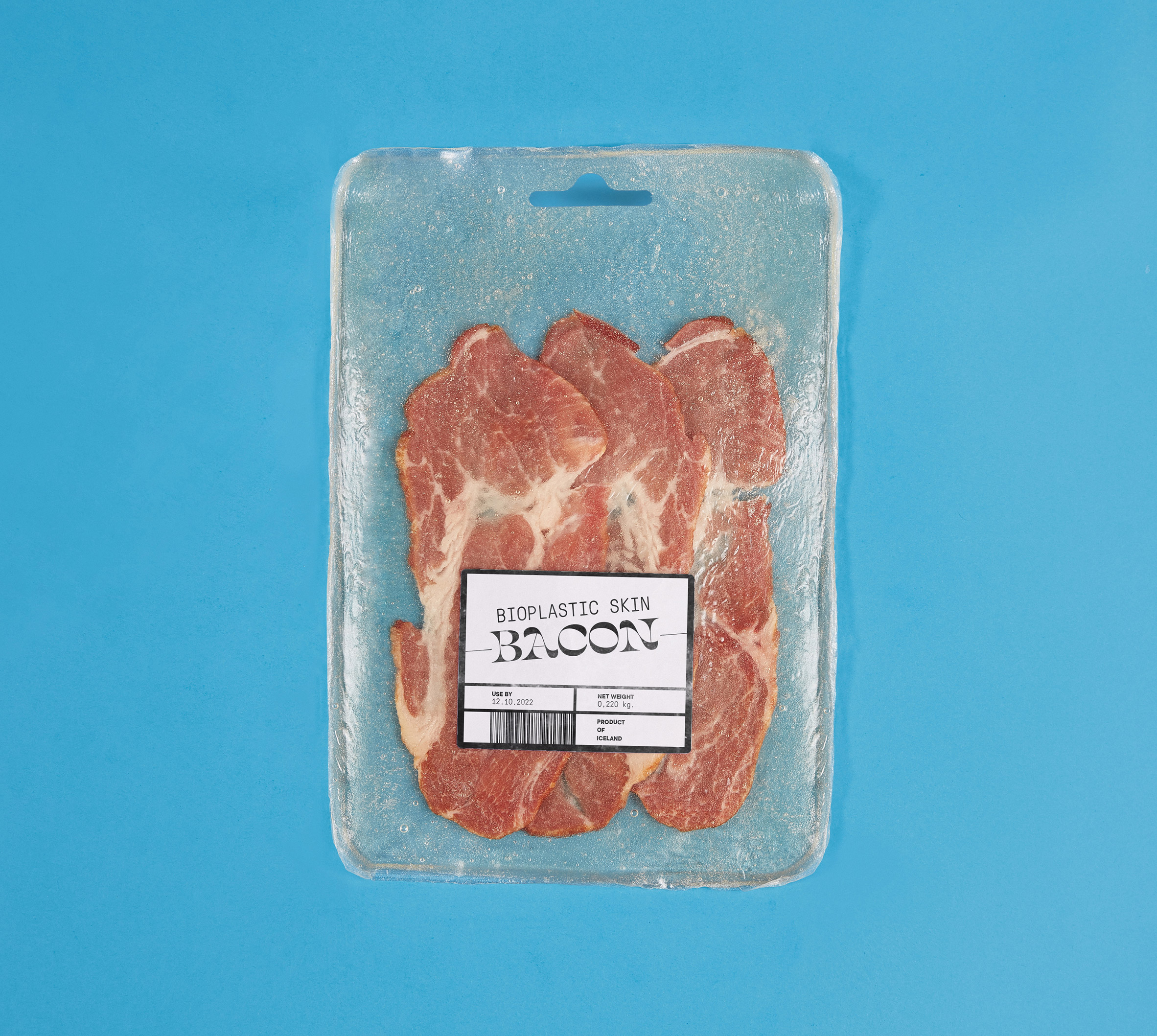 동물가죽으로 만든 고기포장재