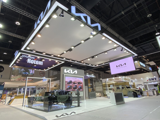 기아, UAE IDEX 2021 방산 전시회 참가