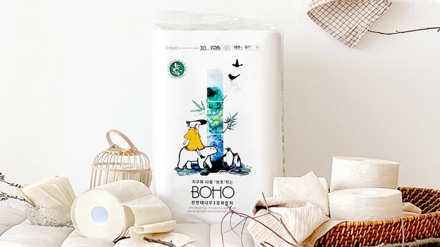 BOHO 대나무 화장지, 와디즈 크라우드 펀딩 통해 론칭 ‘단시간에 목표율 달성’