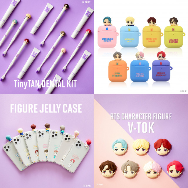 상상과상상, 방탄소년단 캐릭터 ‘타이니탄’ 모티브로 한 제품으로 해외 진출