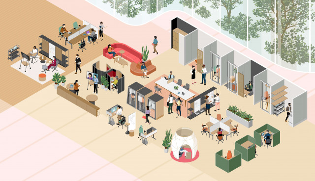 ‘코로나19가 바꾼 업무 환경의 미래’ 스틸케이스, 2021년 업무 경험 보고서 발표