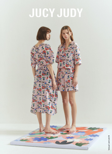 쥬시쥬디, 뉴욕 일러스트레이션 작가 앰버 비토리아와 2021 S/S 컬래버레이션 진행