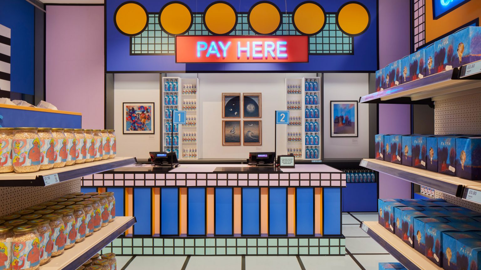 디자인 뮤지엄 내 Pop-up 수퍼마켓