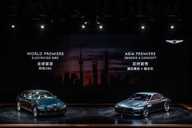제네시스, ‘2021 상하이 국제 모터쇼’ 참가 G80 전동화 모델 세계 최초 공개