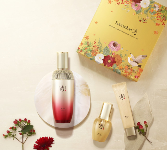 LG생활건강, 수려한 ‘진생 에센스AD 가을 화조도 에디션’ 선보여