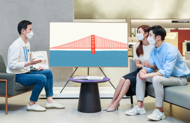 삼성 ‘더 프레임’, 전년 대비 4배 더 팔려… 대표 신혼 TV로 자리매김