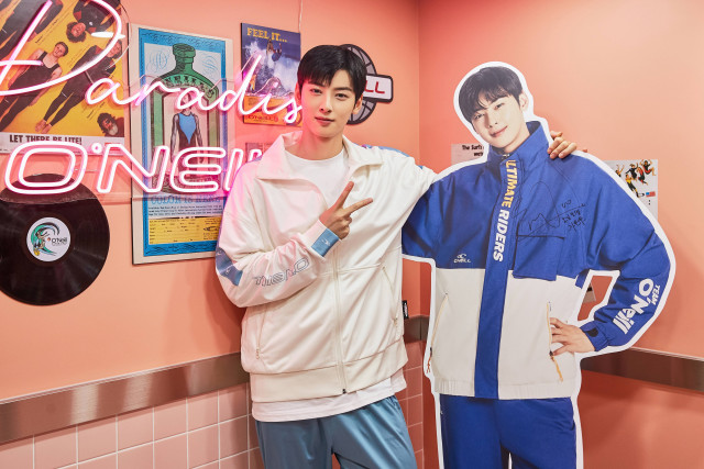 브랜드 ‘오닐’ 홍대 플래그십 스토어 오픈, 메인 모델 차은우 참석