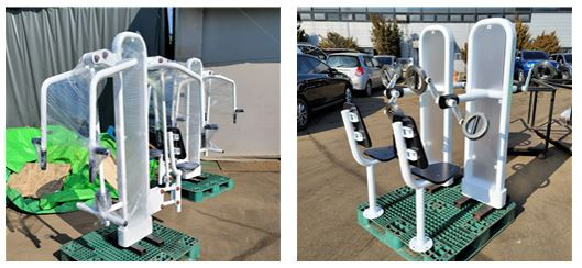 가천대 운동재활융합연구소, 유니버설 디자인 실외 운동기구 연수구 공원 내 설치