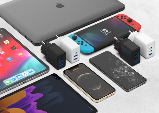 아트뮤, GaNFast칩 장착 전력 소모 줄인 접지형 멀티 초고속충전기 2종 출시