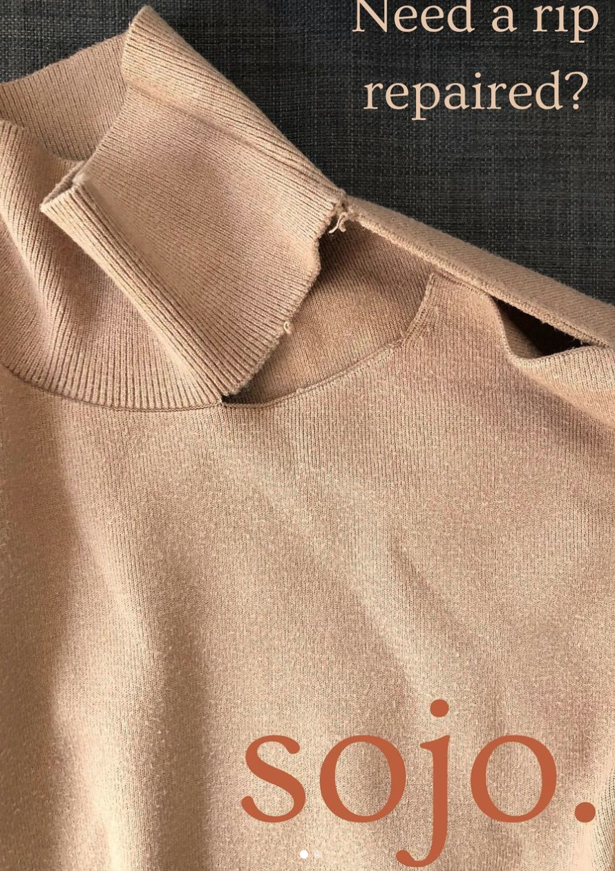 패션계의 지속가능성을 위한 대안: 접근 용이한 패션 수선 앱 Sojo