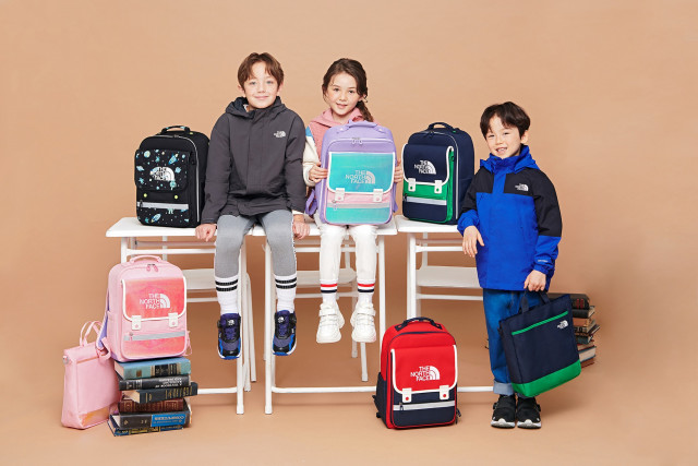 노스페이스, 연말연시 선물로 제격인 친환경 아이템 ‘2022 신학기 키즈 가방’ 출시