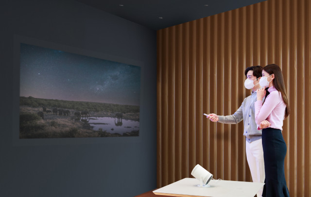 삼성전자, 포터블 스크린 ‘더 프리스타일’ 예약 판매 실시