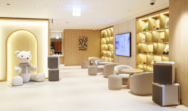 삼성전자, 서울신라호텔 키즈 라운지에 ‘비스포크 큐브 Air’ 체험 공간 마련