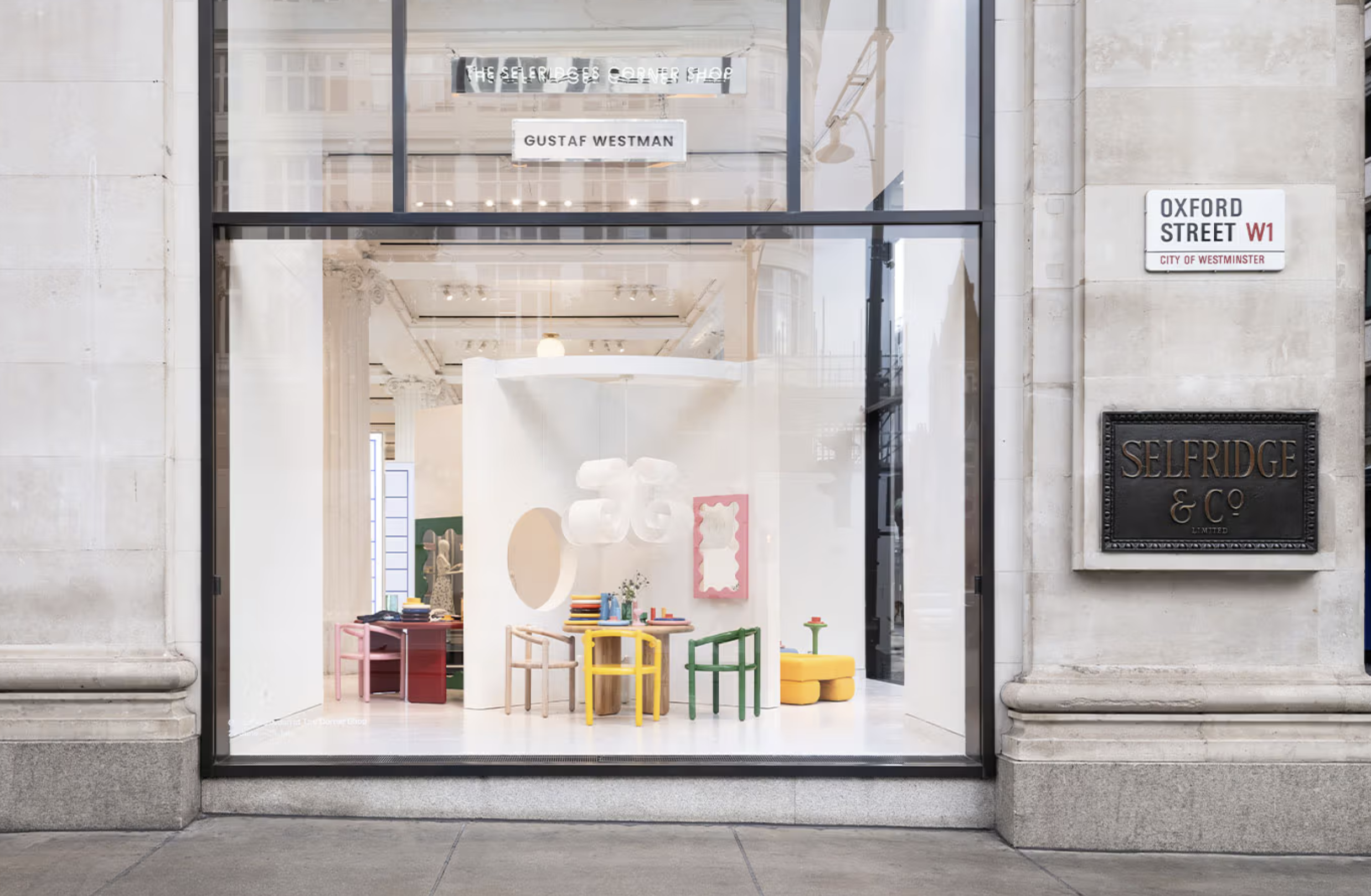 몰입형 리테일 경험디자인, Gustaf Westman × The Corner Shop, Selfridges